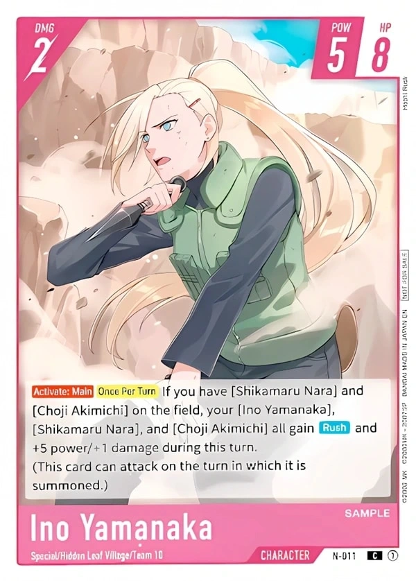 N01-011 card