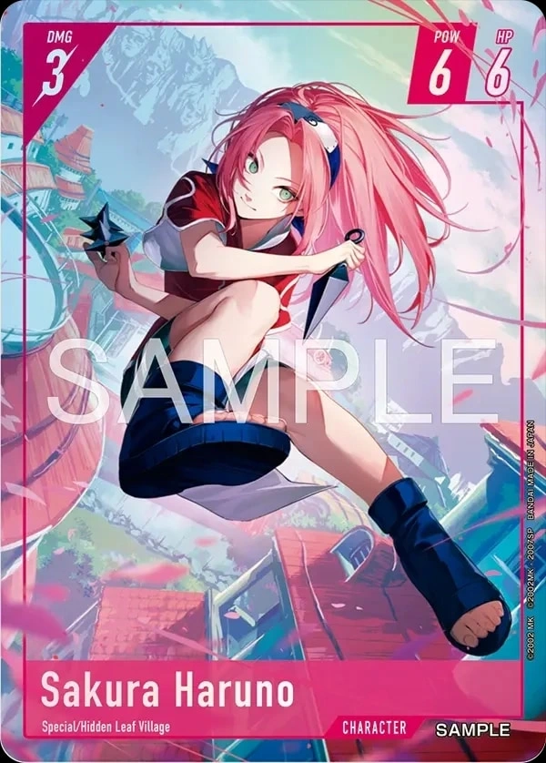 SAMPLE-9 card